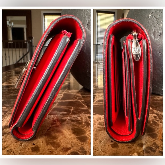 🎀LOUIS VUITTON EPI LEATHER TWIST COMPACT WALLET🎀 - Picture 8 of 12